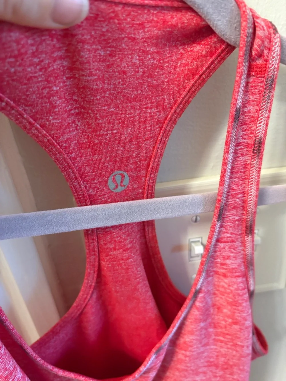 Lululemon Red Racerback Tank Top - Picture 2 of 5